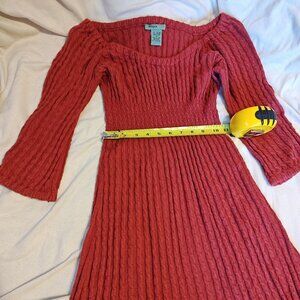 Midi knit dress